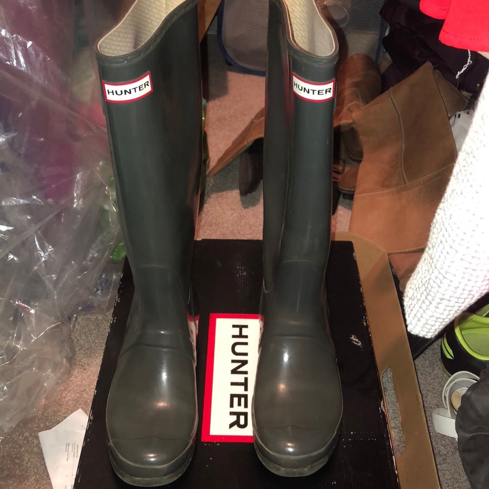 Hunter rain boots